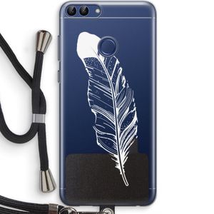 Pluim: Huawei P Smart (2018) Transparant Hoesje met koord