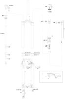 ROCKSHOX verende voorvork "zeb ultimate rc2" 27,5"+/ 29" boost susp.fork rs zeb ult. rc2 27,5"/29" 180mm grey