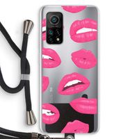 Bite my lip: Xiaomi Mi 10T 5G Transparant Hoesje met koord