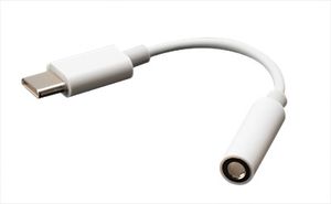 Akasa AK-CBCA27 audio kabel 0,1 m USB C 3.5mm Wit
