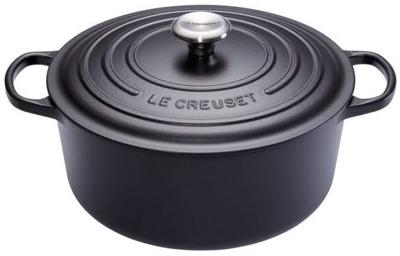 Le Creuset Braadpan Signature Mat Zwart ø 34 cm / 12 liter