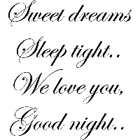 Sweet dreams - Muursticker