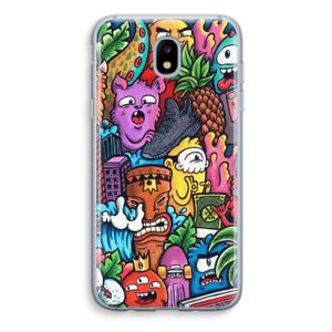 Vexx Mixtape: Samsung Galaxy J5 (2017) Transparant Hoesje