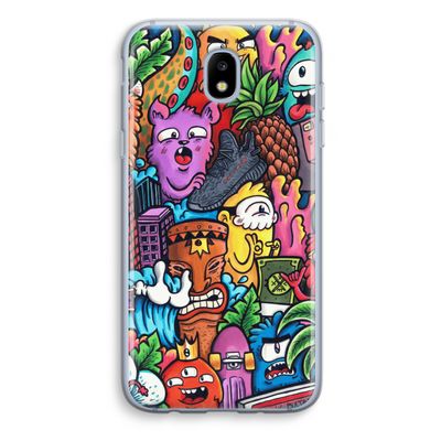 Vexx Mixtape: Samsung Galaxy J5 (2017) Transparant Hoesje