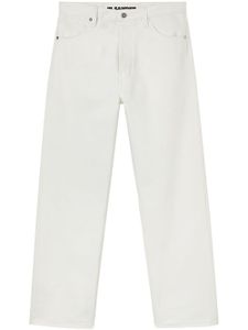 Jil Sander mid-rise straight-leg jeans - Blanc