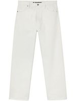 Jil Sander mid-rise straight-leg jeans - Blanc - thumbnail