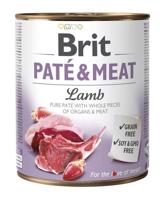 BRIT Paté & Meat met lamsvlees - nat hondenvoer - 800 g