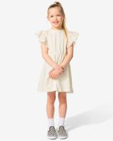 HEMA Kinderjurk Broderie Wit (wit)