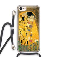 Der Kuss: iPhone 7 Transparant Hoesje met koord