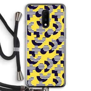 8-bit N°3: OnePlus 7 Transparant Hoesje met koord