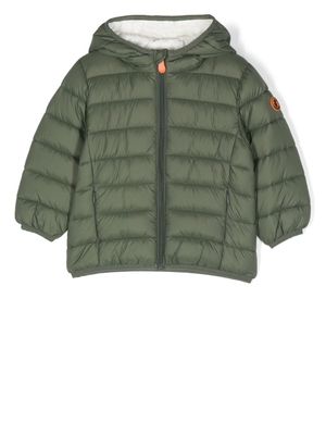Save The Duck Kids veste matelassée à capuche - Vert