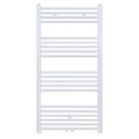 Handdoekradiator Belrad | 120x50 cm | Midden aansluiting | 593 watt | Wit