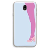 Pink panty: Samsung Galaxy J7 (2017) Transparant Hoesje