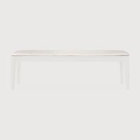 Ethnicraft Zitkussen 'Bok' t.b.v. Tuinbank Bok 162cm, kleur Off White