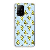 Bananas: Oppo A95 5G Transparant Hoesje Bananas: Oppo A95 5G Transparant Hoesje