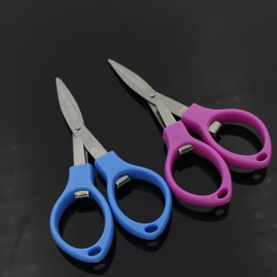 Roestvrijstalen opvouwbare Mini schaar tool (willekeurige kleur levering)