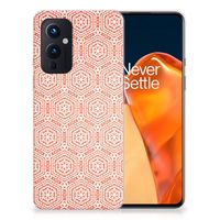 OnePlus 9 TPU bumper Pattern Orange - thumbnail