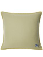 Burberry coussin carré à motif Equcestrian Knight - Vert