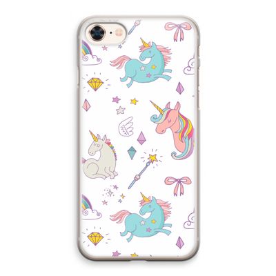 Fantasiewereld: iPhone 8 Transparant Hoesje