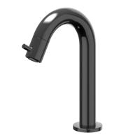 IVY Bond Fonteinkraan Gebogen - Opbouw - Laag - Zwart Chroom PVD