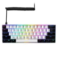 Sharkoon SKILLER SGK50 S4 gaming toetsenbord RGB leds, Hot-swappable, 60% - thumbnail