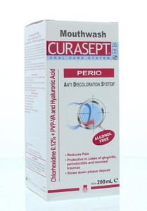 Curasept Perio - 0,12% chloorhexidine - HA - PVP-VA (200 ml)