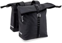 Dubbele fietstas New Looxs Cantos Bag Double - 36 liter - 30 x 16 x 36 cm (2x) - Black