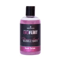 Sensuva - Big Flirt Feromonen Bubbel Badgel 237 ml Lichtroze