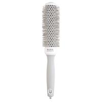 Olivia Garden Wavy Bristles White & Grey Brush Ø35mm