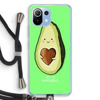 Avocuddle: Xiaomi Mi 11 Lite Transparant Hoesje met koord