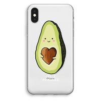 Avocuddle: iPhone XS Transparant Hoesje