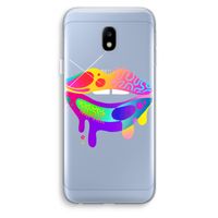 Lip Palette: Samsung Galaxy J3 (2017) Transparant Hoesje