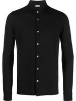 Zanone chemise à col italien - Noir