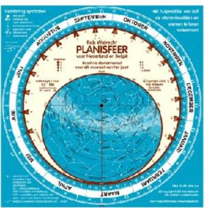 Planisfeer voor Nederland en Belgie (Paperback)