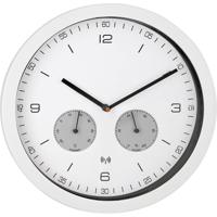 Mebus 52826 Wandklok Zendergestuurd 260 mm x 42 mm Wit