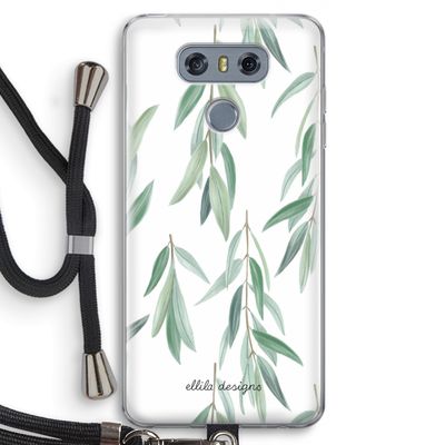 Branch up your life: LG G6 Transparant Hoesje met koord