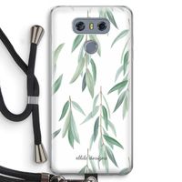 Branch up your life: LG G6 Transparant Hoesje met koord