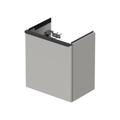 Fonteinkast Duravit D-Neo Wand 410x274x440 mm Links Mat Betongrijs Duravit