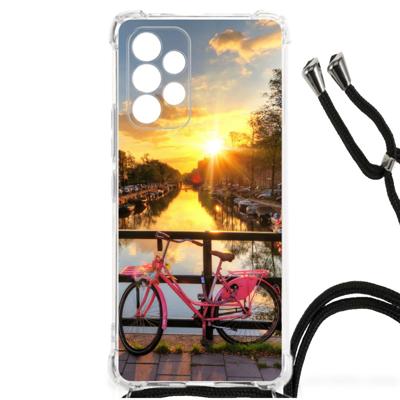 Samsung Galaxy A53 Telefoonhoesje met valbescherming Amsterdamse Grachten Samsung Galaxy A53 Telefoonhoesje met valbescherming Amsterdamse Grachten