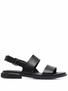 Camper sandales en cuir Edy à bride arrière - Noir