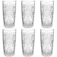 Set van 18x stuks longdrink glazen Ayla 350 ml van glas - thumbnail