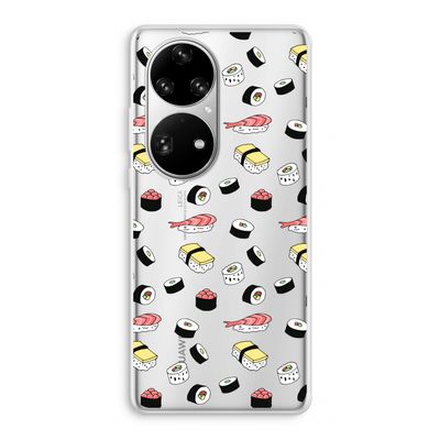 Sushi time: Huawei P50 Pro Transparant Hoesje