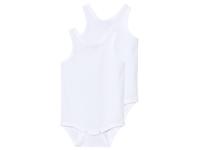 lupilu 2 Baby rompers (Wit, 86/92)