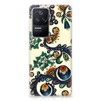 Siliconen Hoesje Xiaomi Poco F4 Barok Flower