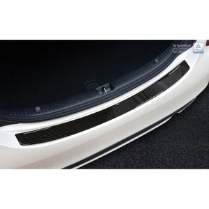Carbon Bumper beschermer passend voor Mercedes CLS (C218) 2014- Zwart Carbon AV246019