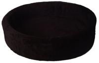 Teddymand zwart nr 4 70 cm - Gebr de boon