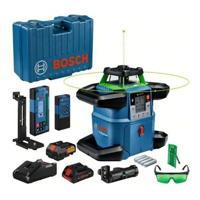 Bosch Professional GRL 650 CHVG rotatielaser met batterij, cellen, cel, bril, beugels, plaat, in koffer - 0601061V00