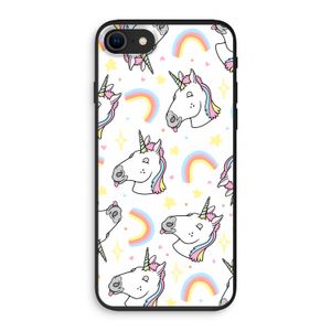 Rainbow Unicorn: iPhone 7 Biologisch afbreekbaar hoesje