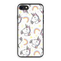 Rainbow Unicorn: iPhone 7 Biologisch afbreekbaar hoesje