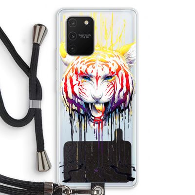 Fading: Samsung Galaxy S10 Lite Transparant Hoesje met koord